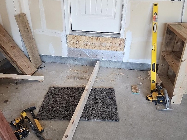 handicap ramp before